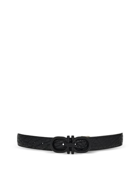 26SS 살바토레 페라가모 가죽 벨트 670634790946NERO Black - SALVATORE FERRAGAMO