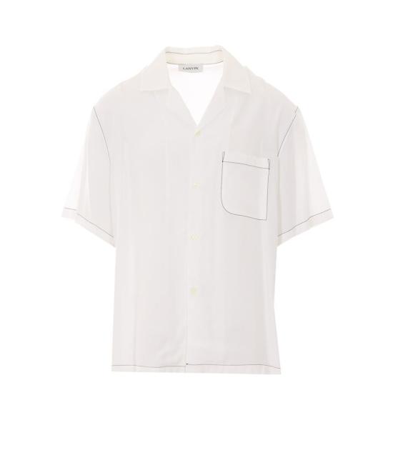 26SS 랑방 긴팔 셔츠 SI0011625700 WHITE