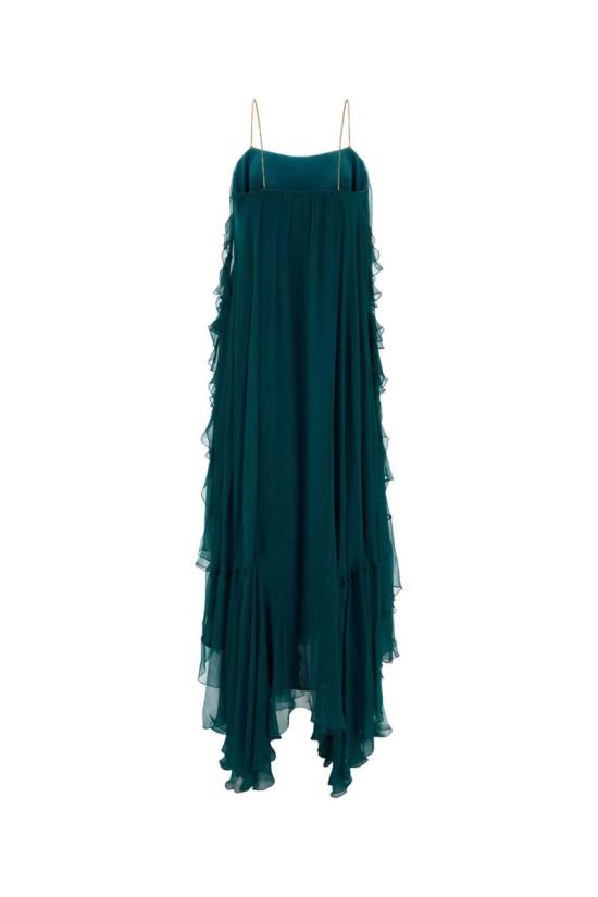 26SS 끌로에 미디 원피스 CH26SRO13001 3K5 BLUE - CHLOE