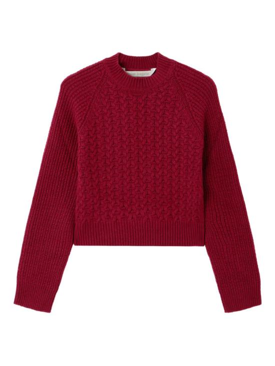 25FW 팜앤젤스 스웨터 PWHE077F25KNI0012830 PURPLE