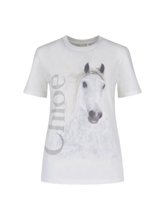 26SS 끌로에 반팔 티셔츠 26SJH11802101 WHITE