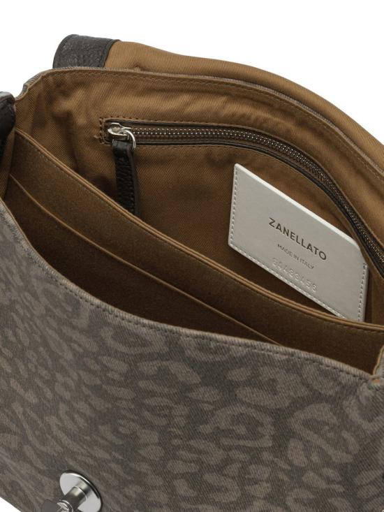 26SS 자넬라토 토트백 POSTINA LEO JEANS S0680102110000Z0237 BROWN - ZANELLATO
