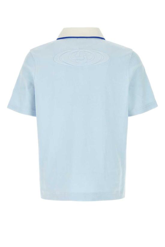 26SS 카사블랑카 폴로 티셔츠 MSP26JTP44701 PALEBLUE - CASABLANCA