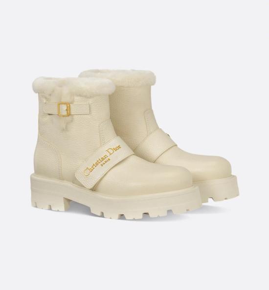 26SS 디올 부츠 KCT216CFU 59U LIGHT ECRU WHITE - DIOR