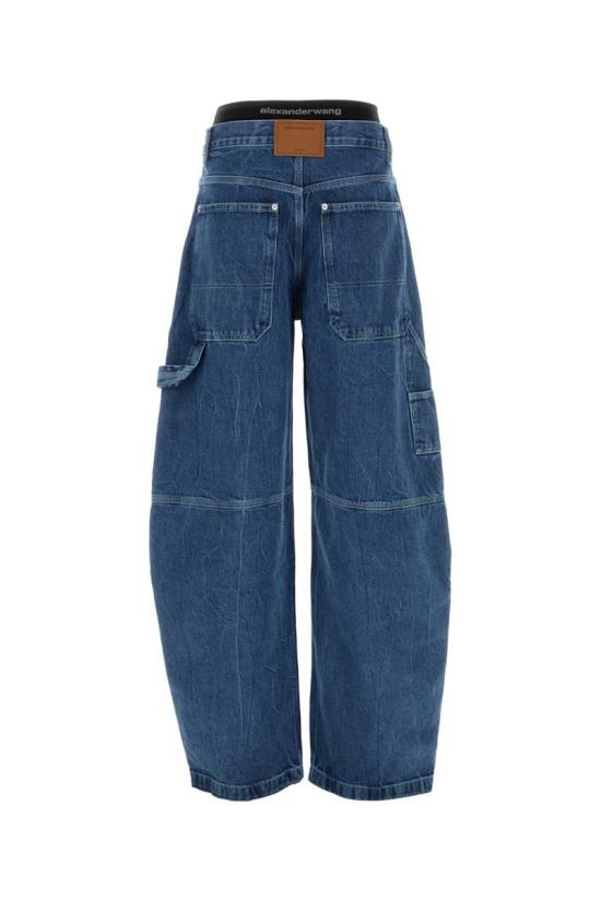 26SS 알렉산더 왕 데님 팬츠 4DC1264967 401 BLUE - ALEXANDER WANG