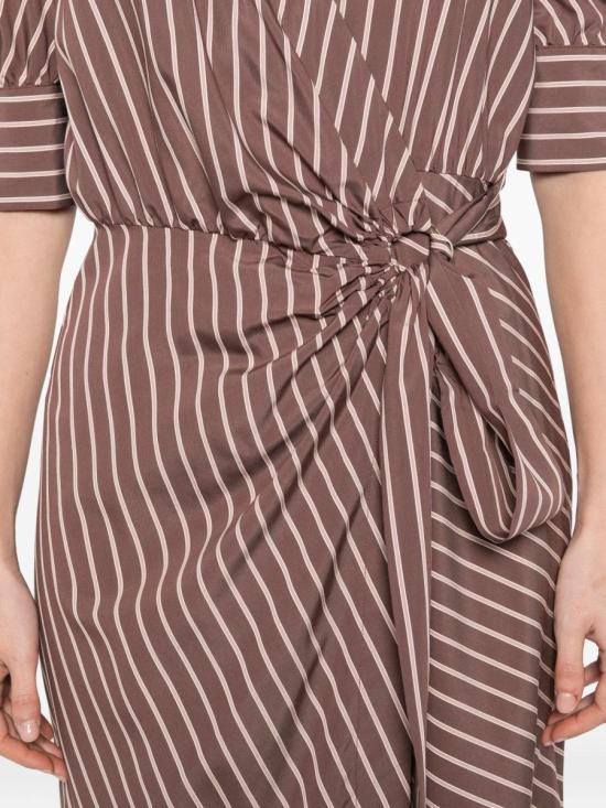 26SS 핑코 미디 원피스 106669A33QLN1 MARRONE - PINKO