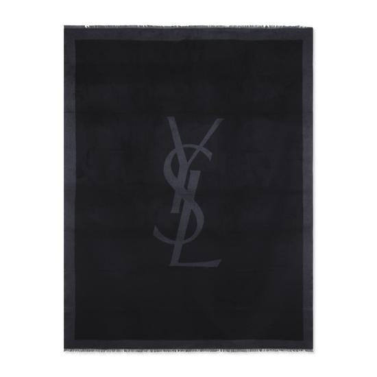 25FW 생로랑 머플러/스카프 835846 3Y009 1061 Black