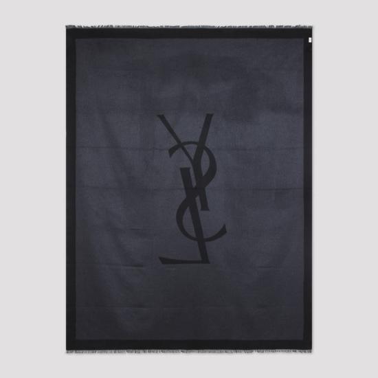 25FW 생로랑 머플러/스카프 835846 3Y009 1061 Black - SAINT LAURENT