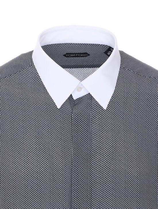 26SS 톰포드 긴팔 셔츠 HRBF04S0206NWA Black - TOMFORD