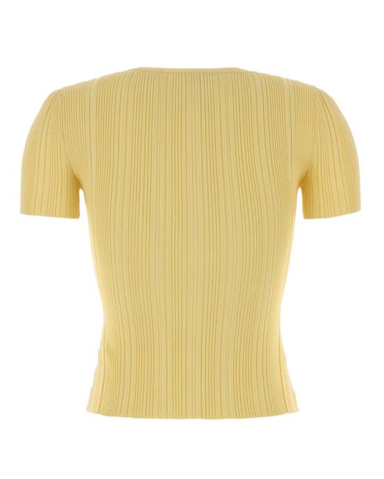 26SS 셀프 포트레이트 반팔 티셔츠 RS26176TCY YELLOW - SELF PORTRAIT