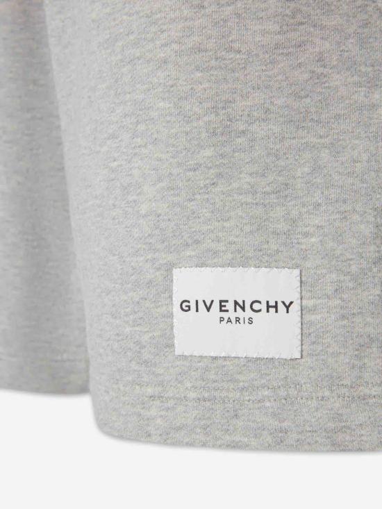 26SS 지방시 숏팬츠 BM51MG3YS3 055LIGHT GREY MELANGE - GIVENCHY
