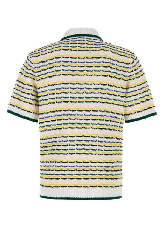 26SS 카사블랑카 폴로 티셔츠 MSP26KW126001 MULTI PRINTED - CASABLANCA