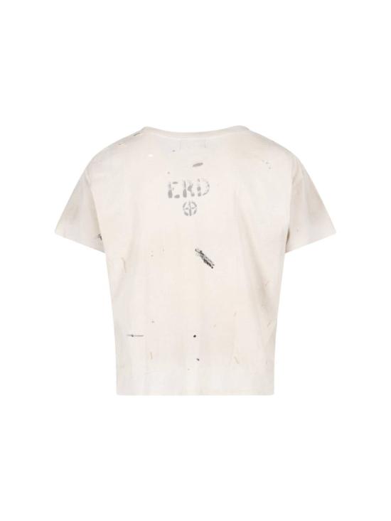 25FW 앙팡리쉬데프리메 반팔 티셔츠 010 871ARMY WHITE - ENFANTS RICHES DEPRIMES