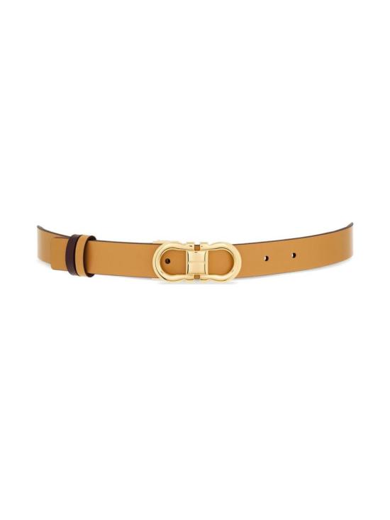 26SS 살바토레 페라가모 레귤러 벨트 230294771067LIGHT CAMEL MULTICOLOR - SALVATORE FERRAGAMO