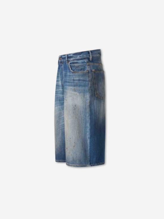 26SS 아크네 스튜디오 숏팬츠 BE0213 863MID BLUE DENIM BLUE - ACNE STUDIOS