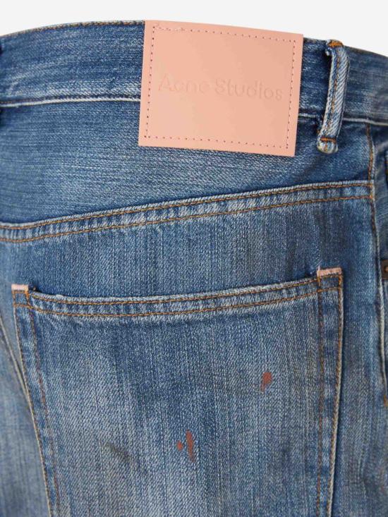 26SS 아크네 스튜디오 숏팬츠 BE0213 863MID BLUE DENIM BLUE - ACNE STUDIOS