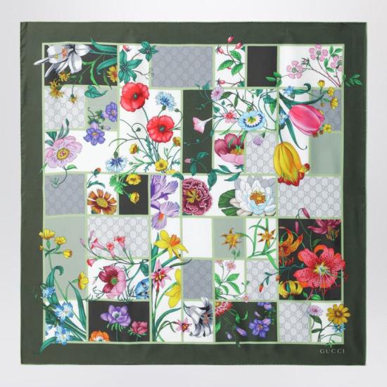 26SS 구찌 머플러/스카프 8501073G001 S GUC 3367 GREEN - GUCCI