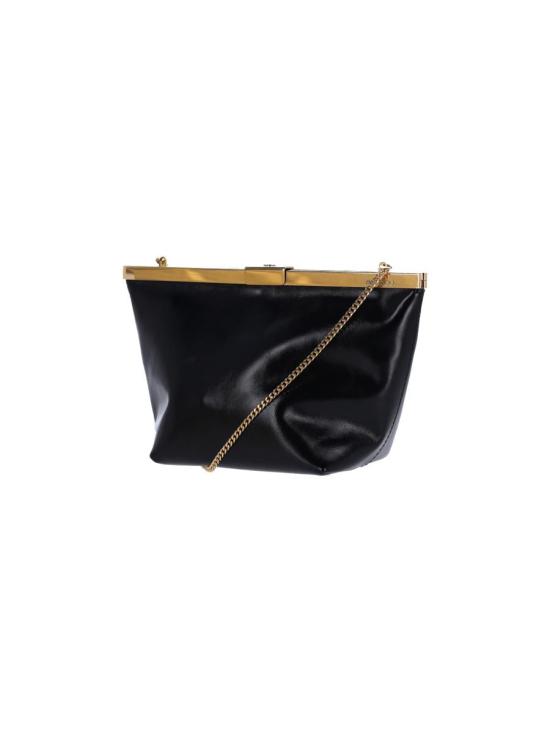 26SS 지미추 클러치/파우치 GANACHE GUVBLACK GOLD Black - JIMMY CHOO