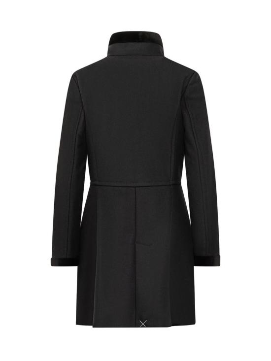 25FW 페이 코트 NAW50514000SGL B999 Black - FAY