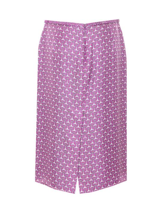 26SS 구찌 미디 스커트 853416ZAUOO5794 PURPLE - GUCCI