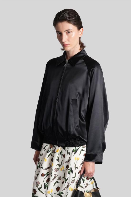 25FW 마르니 가죽 자켓 426197 JKMA0362S0USR021 Black - MARNI