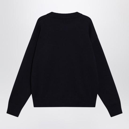 26SS 아미 스웨터 UKS860UKN0156 S AMI A116 BLUE - AMI