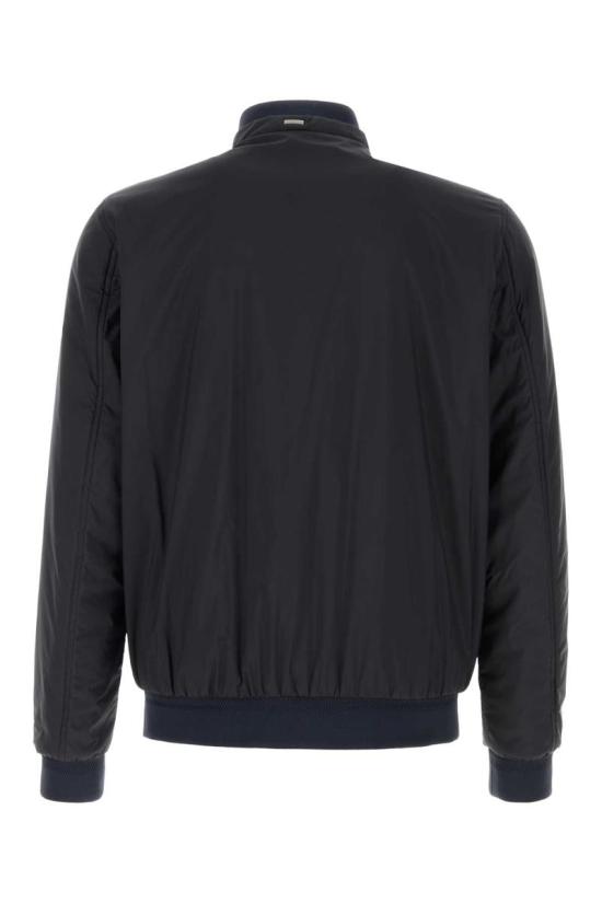 26SS 에르노 에코에이지 하이 카라 봄버 자켓 GI000414U12456Z 9200 BLUE - HERNO