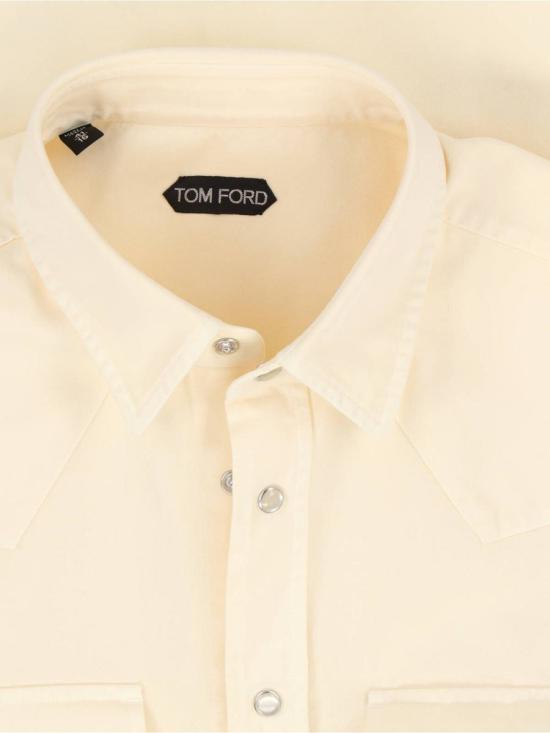 26SS 톰포드 긴팔 셔츠 HDS001 FMC304YCJ WHITE - TOMFORD