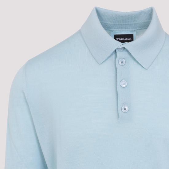 26SS 조르지오 아르마니 스웨터 8NSF03 SM99Z 9192 BLUE - GIORGIO ARMANI