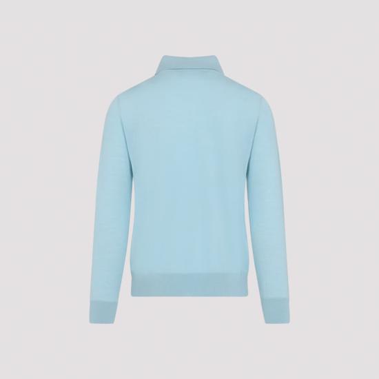 26SS 조르지오 아르마니 스웨터 8NSF03 SM99Z 9192 BLUE - GIORGIO ARMANI