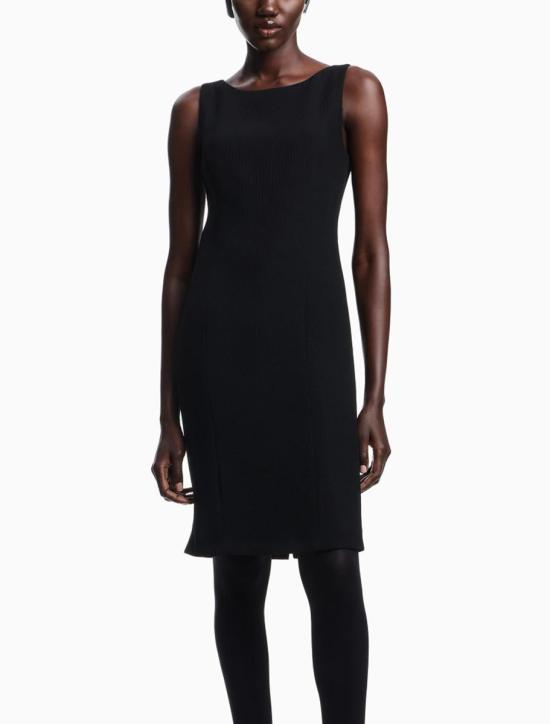 25FW 엠포리오 아르마니 숏 원피스 EW000636AF17481UC001 Black - EMPORIO ARMANI