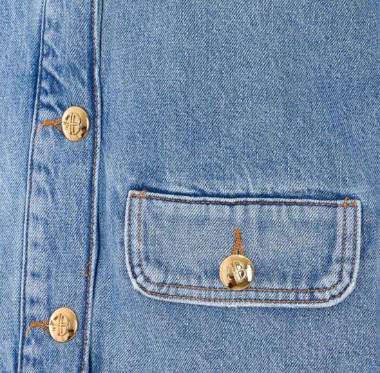 26SS 애니빙 데님 자켓 A0111565WHD33WASHED BLUE - ANINE BING