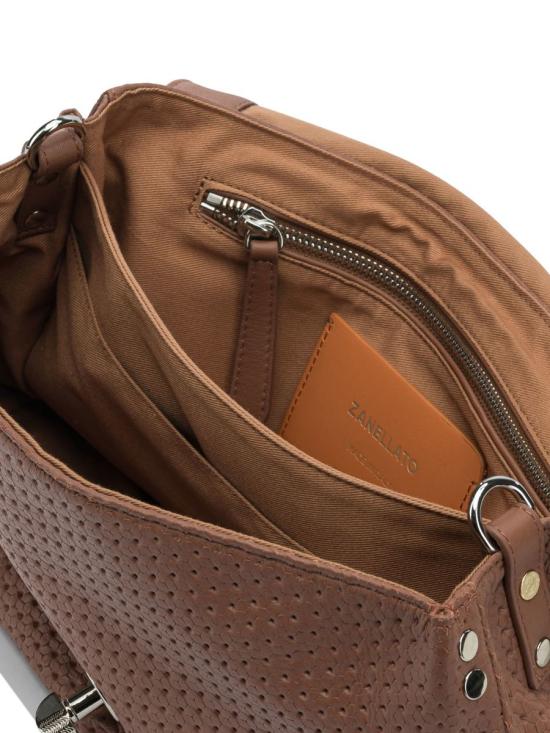 26SS 자넬라토 토트백 POSTINA CASA VENISSA S0680102190000Z0203 BROWN - ZANELLATO