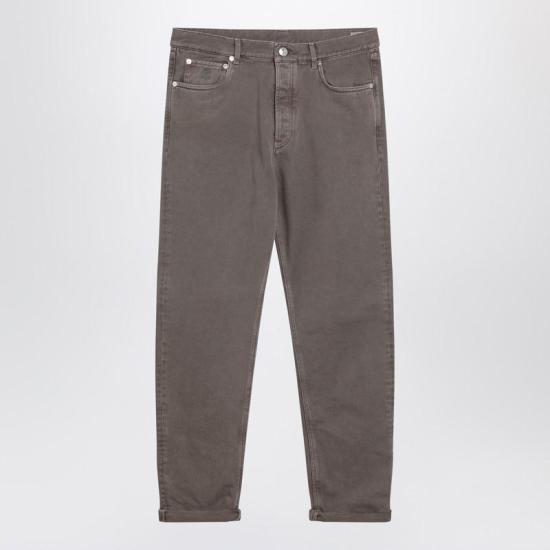 26SS 브루넬로 쿠치넬리 데님 팬츠 M237PO1090DE S CUCIN C7503 Beige