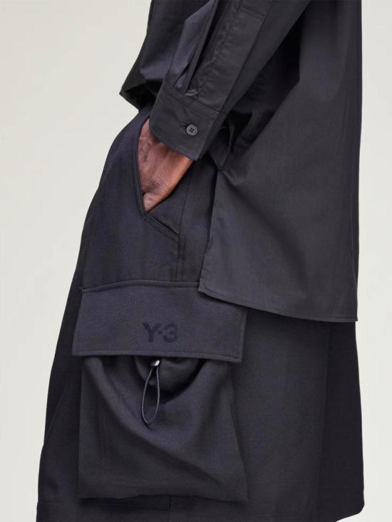 26SS 아디다스 Y3 숏팬츠 KS7652 Black - ADIDAS Y3