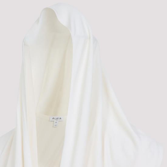 26SS 알라이아 바디수트 티셔츠 AA9B0426J090C 160 WHITE - ALAIA