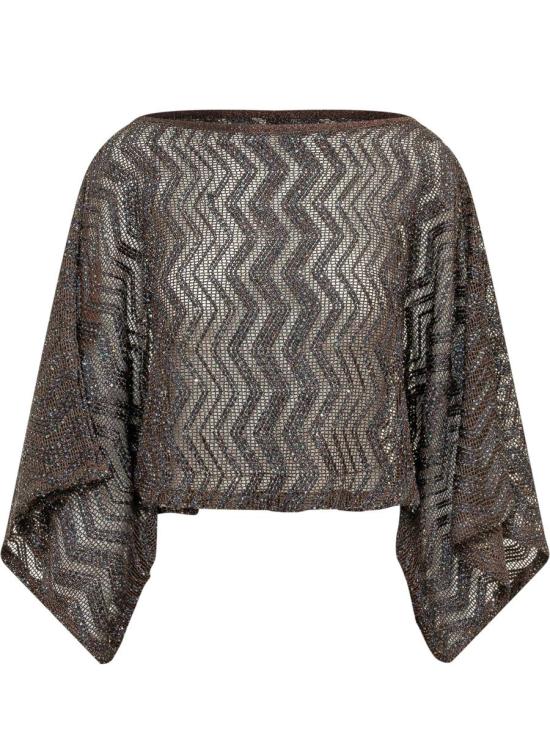 26SS 미소니 블라우스 MS26SK06BV00IT S80EQ BROWN