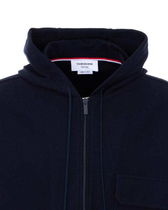 26SS 톰브라운 자켓 MJT567AJ0250415 BLUE - THOM BROWNE