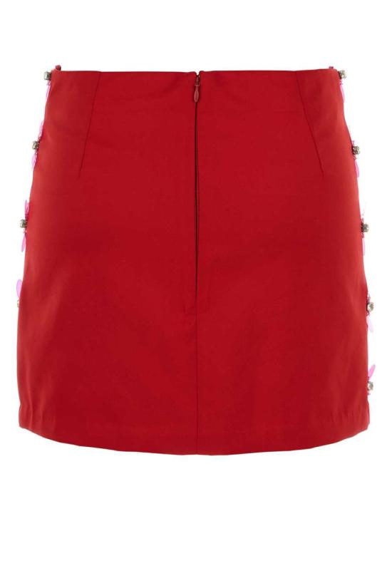 25FW 데 펨메스 숏 스커트 D207XG D0305 RED - DES PHEMMES