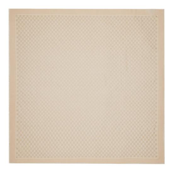 26SS 구찌 라미네이트 GG 울 숄 8100223G3489078 WHITE