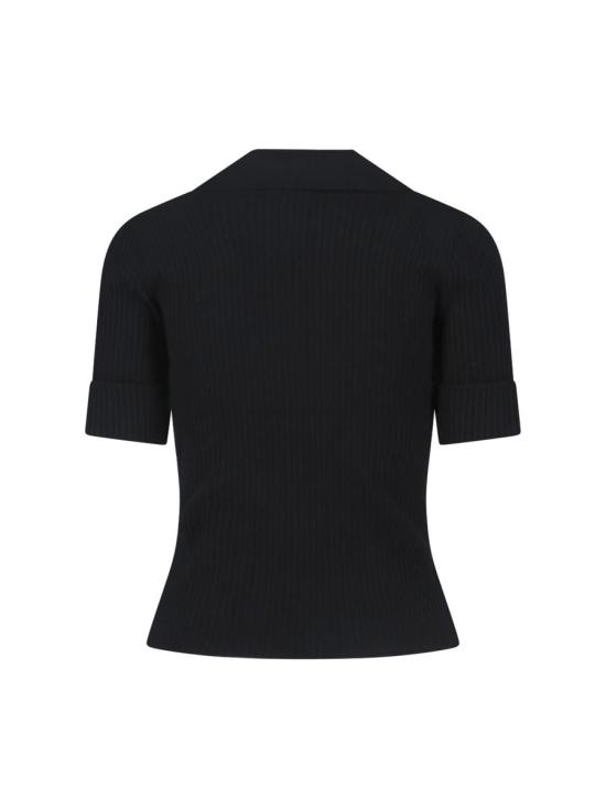 26SS 쿠레쥬 반팔 티셔츠 126MPO053FI00019999 Black - COURREGES