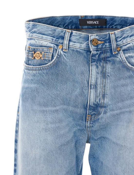 26SS 베르사체 데님 팬츠 10205761A163861D190 BLUE - VERSACE