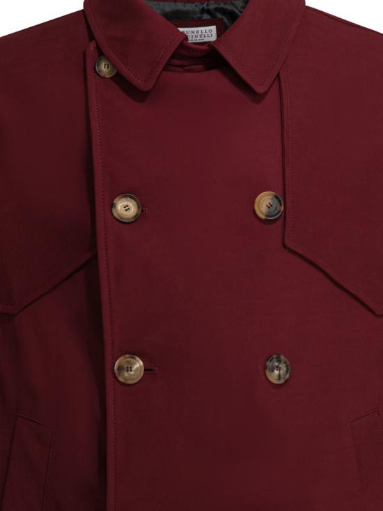 26SS 브루넬로 쿠치넬리 자켓 MPBOX2069CLS86 Red - BRUNELLO CUCINELLI