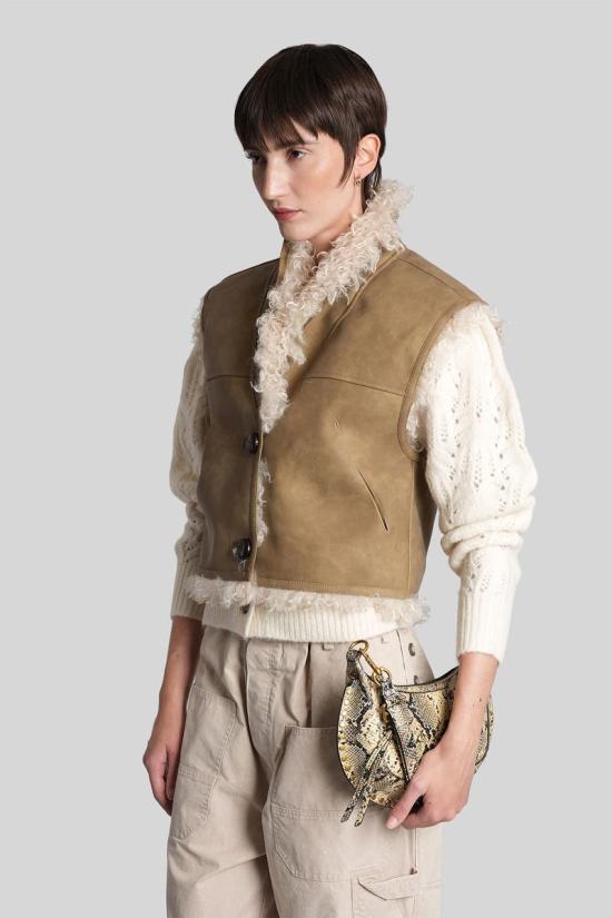 25FW 이자벨마랑에뚜왈 베스트 429586 GI0060FA C3A01E Brown - ISABEL MARANT ETOILE