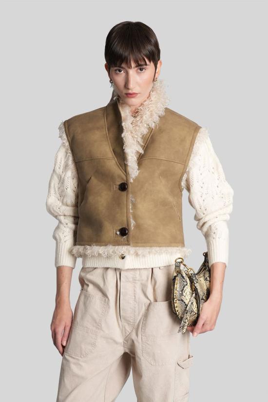 25FW 이자벨마랑에뚜왈 베스트 429586 GI0060FA C3A01E Brown