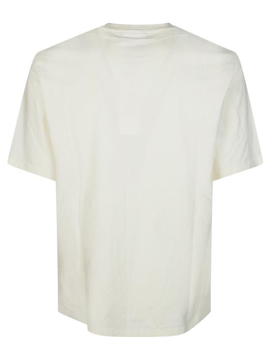 26SS 메종키츠네 폭스 헤드 레귤러 티셔츠 PM00107KJ7026 0063 BIANCO - MAISON KITSUNE