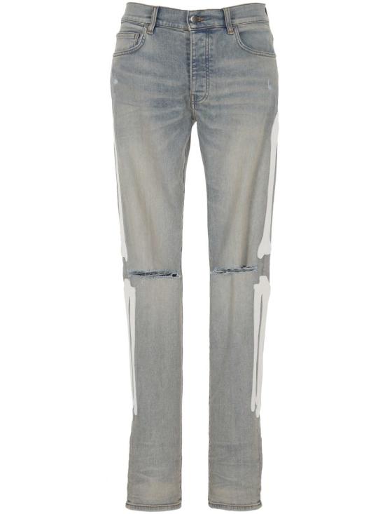 25FW 아미리 데님 팬츠 AMDNSY1157Antique Indigo White MULTICOLOR