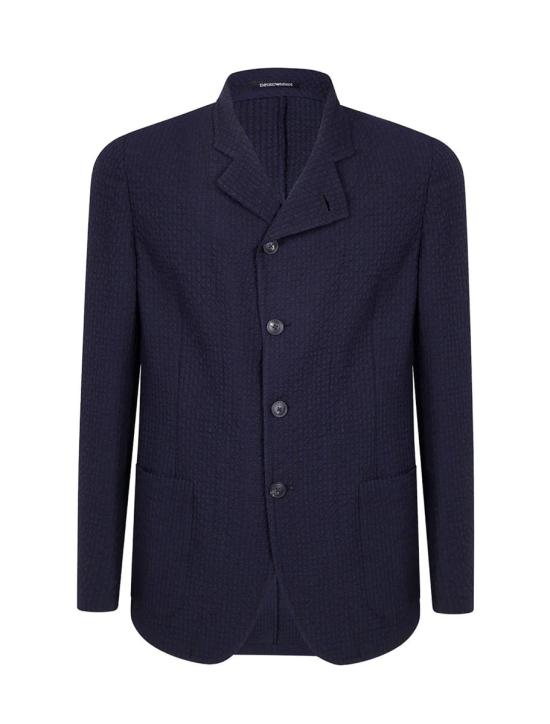 25FW 엠포리오 아르마니 자켓 EM000144TE16182MB036 BLUE