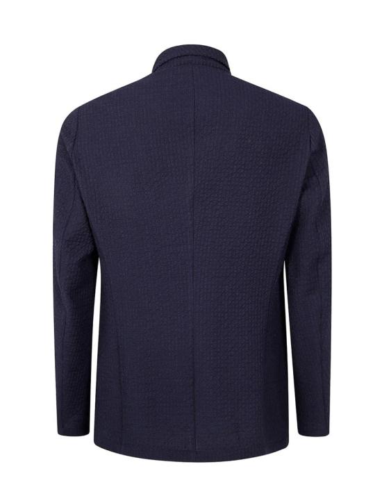 25FW 엠포리오 아르마니 자켓 EM000144TE16182MB036 BLUE - EMPORIO ARMANI