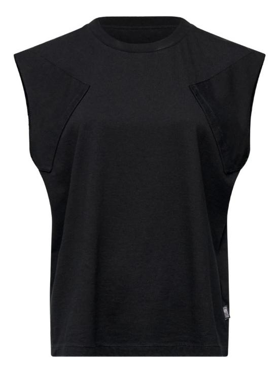 26SS MM6 메종마르지엘라 민소매 티셔츠 S52NL0074M20050 67794 900 BLACK